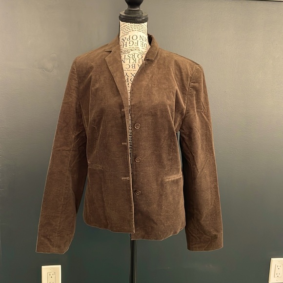 Ann Taylor Loft Stretch brown jacket size 6 - Picture 1 of 8